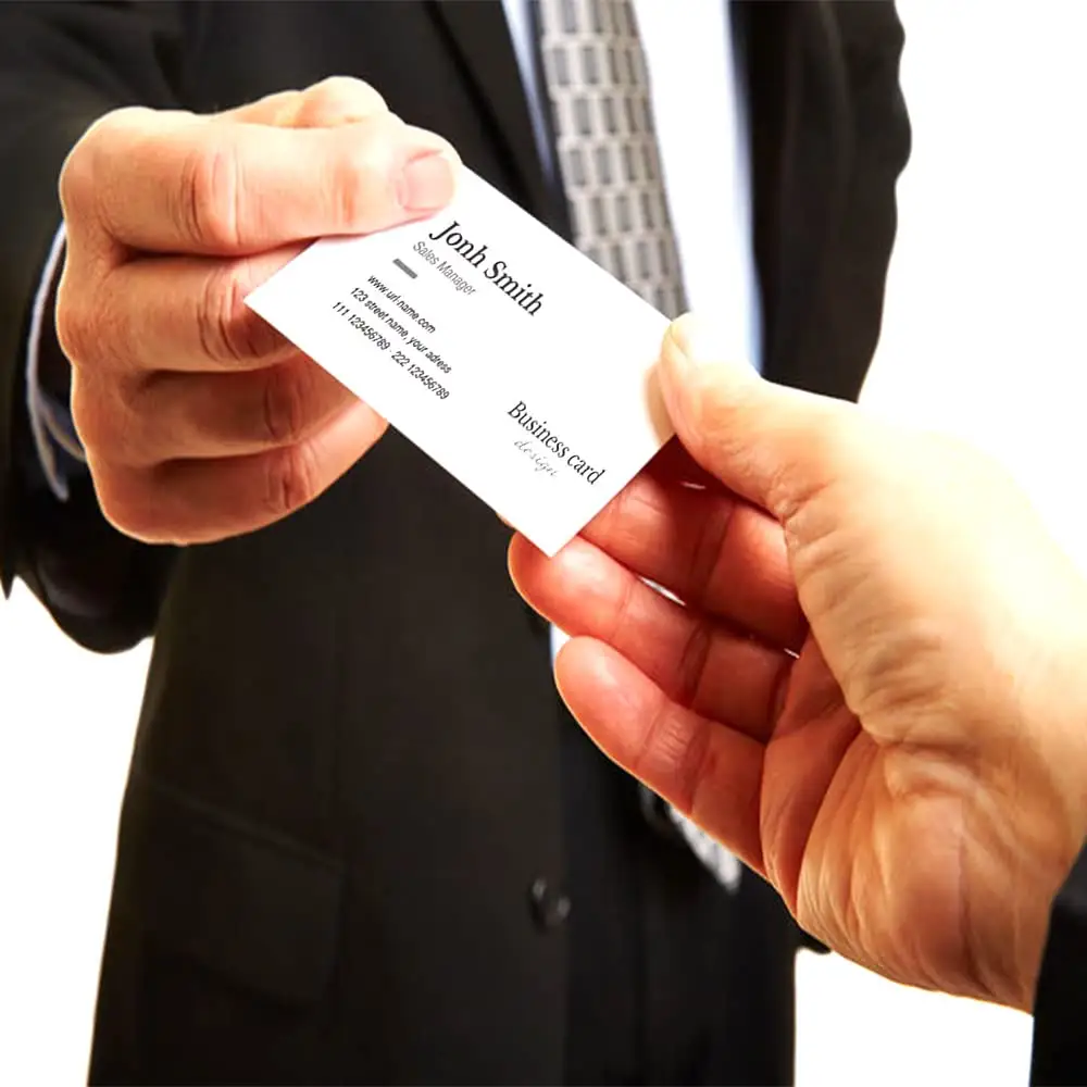 Low MOQ Scented Paper Business Card